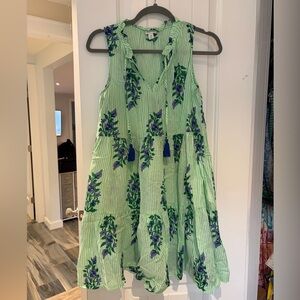 Green Jcrew factory cover up!